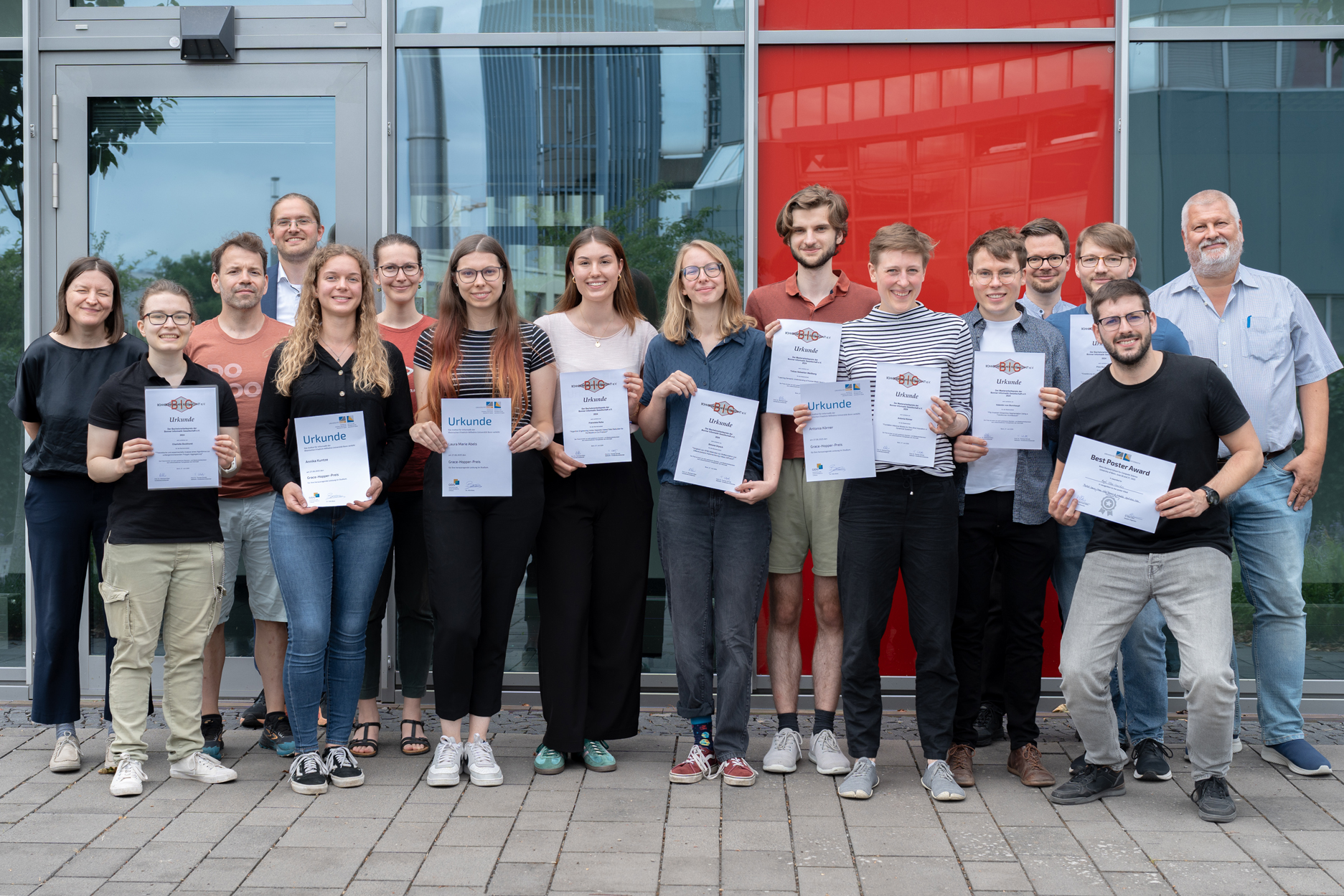 Verleihung des BIG-Diplom-/Masterarbeitspreises 2024